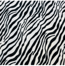 Coupon Fourrure Ras – Zèbre