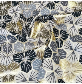 Coupon Tissu Palace « Foil » Faro