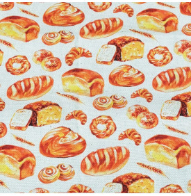 Coupon Tissu Aspect Lin – Boulangerie Doré