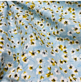 Coupon Coton - Miyu - Bleu ciel