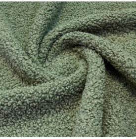 Coupon Bouclette Teddy : Fougère - Doux & Chaleureux