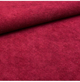 Tissu Velours Ras Uni / Anti-Taches Ultraclean - Lie de Vin | 14.90 €/M