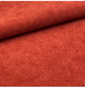 Tissu Velours Ras Uni / Anti-Taches - Ultraclean Terracotta | 14.90 €/M
