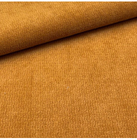 Tissu Velours Ras Uni / Anti-Taches Ultraclean - Ocre | 14.90 €/M