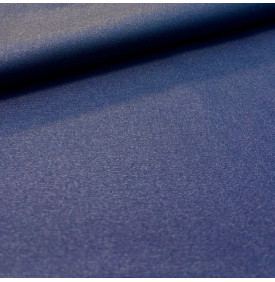 Coton enduit uni bleu marine, tissu imperméable léger et souple