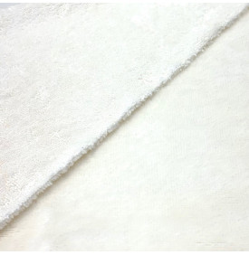Tissu éponge bambou velours écru très doux et absorbant