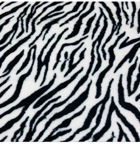 Fourrure Rabbit / Imprimé Zèbre