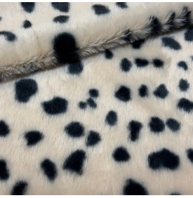 Fourrure Rabbit / Imprimé Serval