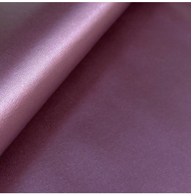 Simili Cuir Métal / Aubergine - Différents Formats