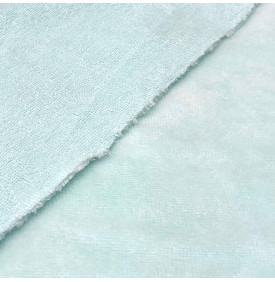 Tissu Éponge Douce / Bambou Velours - Céladon | Coupon