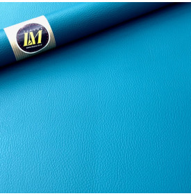 Simili Cuir Uni / Bleu Canard