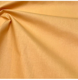 Coton Enduit Uni / Avoine