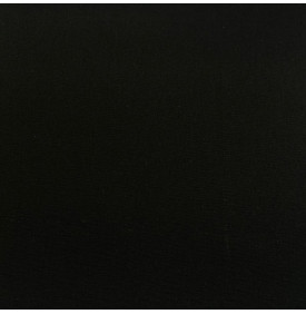 Coton Enduit Uni / Taiko – Noir