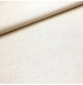 Coton Enduit Uni / Taiko – Décrué