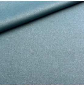 Coton Enduit Uni / Taiko – Bleu Pétrole