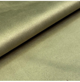 Une suédine vert kaki au toucher velours, douce et élégante, parfaite pour des créations modernes, naturelles et intemporelles.