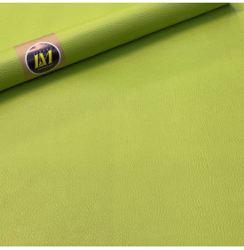 Simili Cuir Uni / Vert Anis