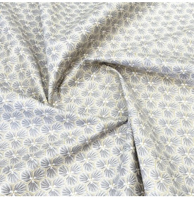 Tissu Coton Enduit / Graphique Riad - Taupe | Coupon