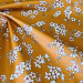 Coton Enduit / Fleurs Osaka Jaune Curry