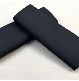 Coton Uni / Taïga Noir