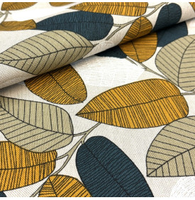 tissu palace feuillage graphique, moderne et tendance