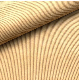 Velours côtelé 3 mm Massala, toucher doux et aspect structuré