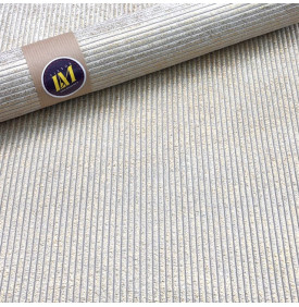 Tissu Velours Côtelé Métallisé / Moyennes Cotes 5 mm - Doré