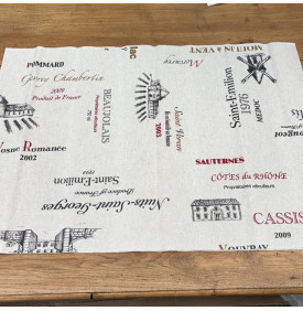 Coupon Enduit Aspect Lin / Carte des Vins Naturel