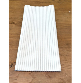 Tissu Velours Côtelé / Larges Côtes 10 mm – Écru | 13,60 €/M
