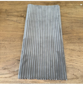 Tissu Velours Côtelé / Larges Côtes 10 mm – Taupe | 13,60 €/M