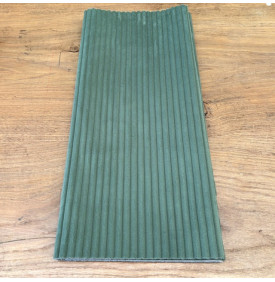 Tissu Velours Côtelé / Larges Côtes 10 mm – Kaki | 13,60 €/M