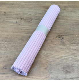Tissu Velours Côtelé / Larges Côtes 10 mm – Bois de Rose | 13,60 €/M