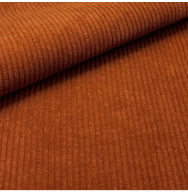 Tissu Velours Côtelé Huggy 5 mm / Paprika | 13,90 €/M