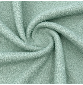 Tissu Bouclette Uni / Menthe – 310 g/m² | 12,90 €/M