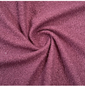 Tissu Bouclette Uni / Mauve – 310 g/m² | 12,90 €/M
