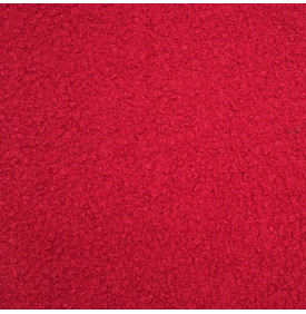 Tissu Bouclette Uni / Rouge – 310 g/m² | 12,90 €/M