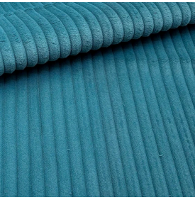 Velours Côtelé "Futé" Larges Côtes 10 mm – Canard | 12.90 €/M