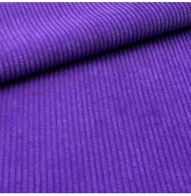 Tissu Velours Côtelé Huggy 5 mm / Lavande | 13,50 €/M