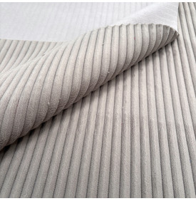 Velours Côtelé "Futé" - Larges Côtes 10 mm – Taupe | 13.50 €/M