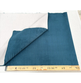 Velours Côtelé "Futé" Larges Côtes 10 mm – Canard | 13.50 €/M