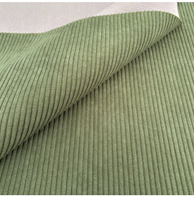 Velours Côtelé "Huggy" 5 mm / Kaki | 13.50 €/M