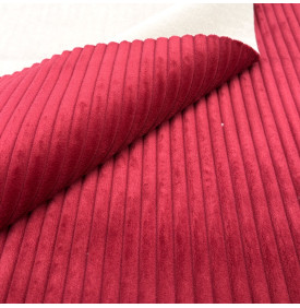 Velours Côtelé "Futé" - Larges Côtes 10 mm – Lie de Vin | 13.90 €/M