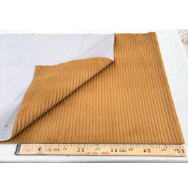Velours Côtelé "Futé" - Larges Côtes 10 mm – Ocre | 13.90 €/M