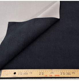 Velours Côtelé "Huggy" 5 mm / Noir | 13.90 €/M