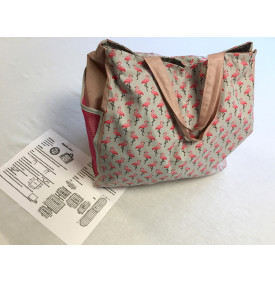 Tuto couture GRATUIT et téléchargeable – « Abracada… Cabas » – Patron Sac Cabas – Création Mélafée