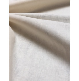 Tissu Normandie – Toile à Beurre Naturelle | Étamine 100 % Coton – 1 m x 130 cm