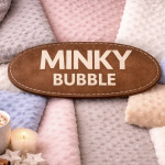 Tissus Minky Bubble – coupon tissu en ligne