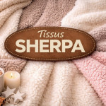 Tissus Sherpa – Tissu chaud et doux pour couture en coupons et au mètre