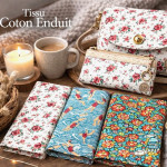 Tissu Cotons enduits – Tissu déperlant - Vente au mètre & coupon
