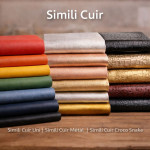 Tissus Simili Cuir – Tissu effet cuir pour couture en coupons et au mètre